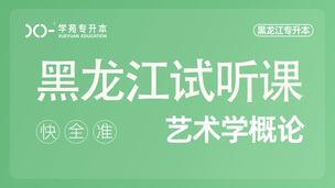 艺术概论试听课